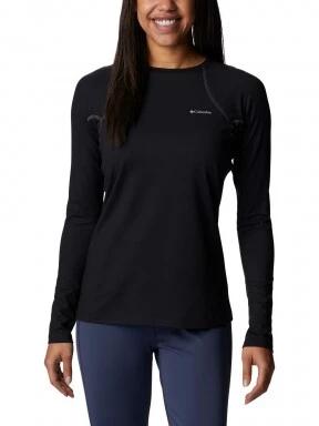 Columbia Heavyweight Stretch Long Sleeve Top női aláöltöző felső fekete színben 1
