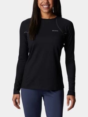 Columbia Heavyweight Stretch Long Sleeve Top női aláöltöző felső fekete színben 1