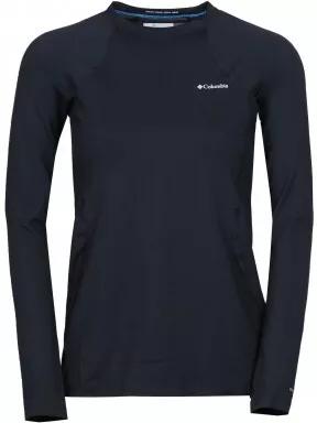 Columbia Midweight Stretch Long Sleeve Top női aláöltöző felső fekete színben 1