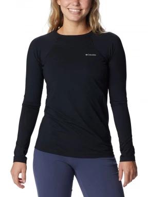 Columbia Midweight Stretch Long Sleeve Top női aláöltöző felső fekete színben 1