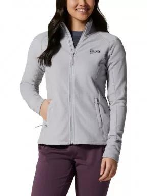 Mountain Hardwear Microchill 2.0 Jacket női polár pulóver szürke színben 1