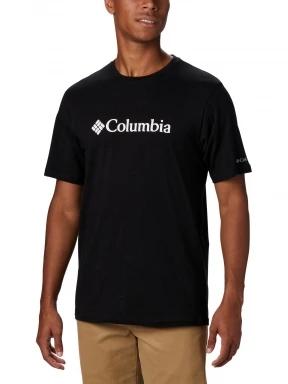 Columbia CSC Basic Logo Tee férfi rövid ujjú póló fekete színben 1