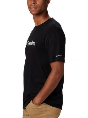 Columbia CSC Basic Logo Tee férfi rövid ujjú póló fekete színben 3