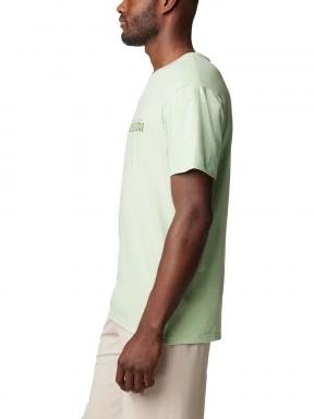 Columbia CSC Basic Logo Tee férfi rövid ujjú póló zöld színben 3