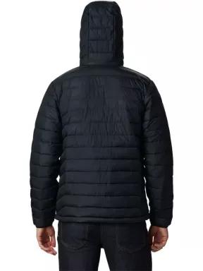 Columbia Powder Lite Hooded Jacket férfi utcai kabát fekete színben 3