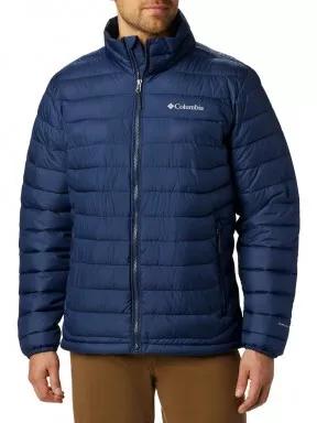 Columbia Powder Lite Jacket férfi átmeneti kabát kék színben 1