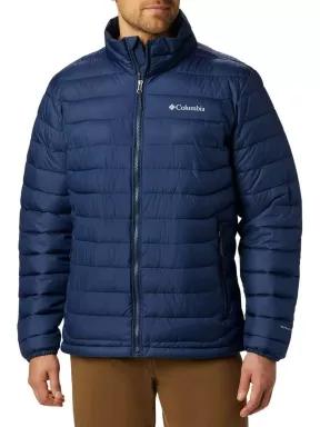 Columbia Powder Lite Jacket férfi átmeneti kabát kék színben 1