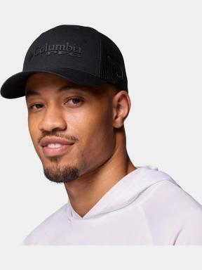 Columbia PFG Logo Mesh Snap Back baseball sapka fekete színben 1