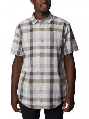 Columbia Under Exposure YD Short Sleeve Shirt férfi rövid ujjú ing szürke színben 1