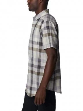 Columbia Under Exposure YD Short Sleeve Shirt férfi rövid ujjú ing szürke színben 3