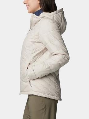 Columbia Heavenly Hooded Jacket női steppelt átmeneti kabát homok színben 3
