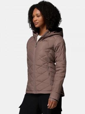 Columbia Heavenly Hooded Jacket női átmeneti kabát barna színben 3