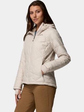 Columbia Heavenly Hooded Jacket női átmeneti kabát homok színben 3