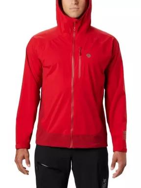Mountain Hardwear Strech Ozonic Jacket férfi héjkabát piros színben 1