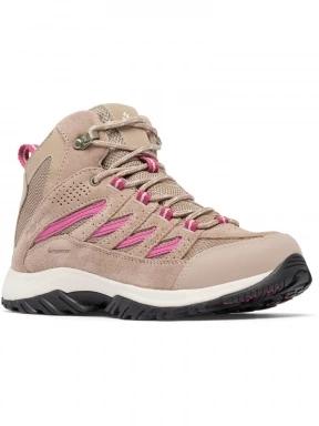 Columbia Crestwood Mid Waterproof női túrabakancs homok színben 1
