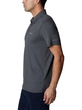 Columbia Tech Trail Polo férfi galléros póló szürke színben 3