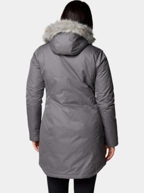 Columbia Suttle Mountain Long Insulated Jacket női télikabát szürke színben 3