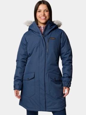 Columbia Suttle Mountain Long Insulated Jacket női télikabát kék színben 1