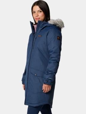 Columbia Suttle Mountain Long Insulated Jacket női télikabát kék színben 3