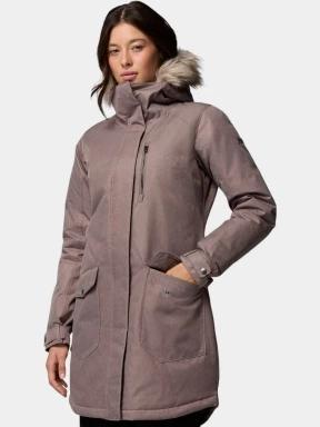 Columbia Suttle Mountain Long Insulated Jacket női télikabát barna színben 3