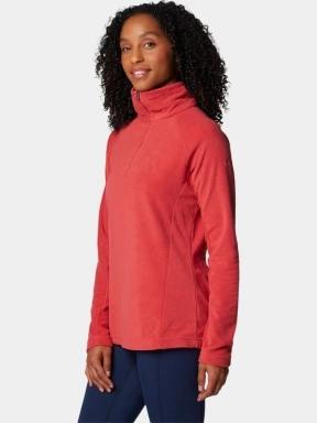 Columbia Glacial IV 1/2 Zip női polár pulóver piros színben 3