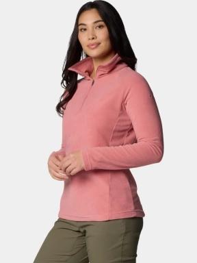 Columbia Glacial IV 1/2 Zip női polár pulóver rózsaszín színben 3