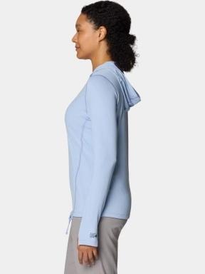 Mountain Hardwear Crater Lake Long Sleeve Hoody női hosszú ujjú sport póló kék színben 3