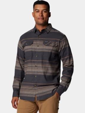 Columbia Flare Gun Stretch Flannel férfi hosszú ujjú ing szürke színben 3