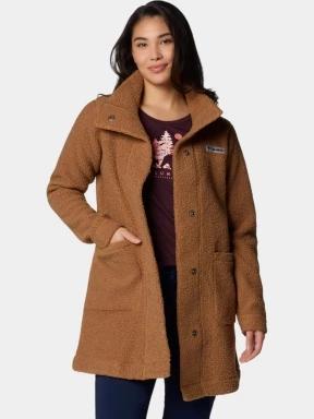 Columbia Panorama Long Jacket női átmeneti kabát barna színben 1