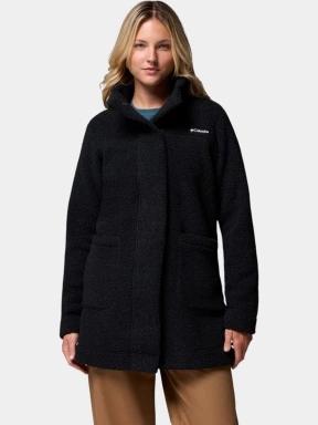 Columbia Panorama Long Jacket női átmeneti kabát fekete színben 1