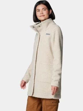 Columbia Panorama Long Jacket női átmeneti kabát homok színben 3