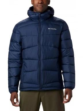 Columbia Fivemile Butte Hooded Jacket férfi télikabát kék színben 1