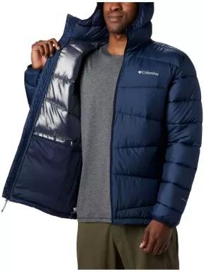 Columbia Fivemile Butte Hooded Jacket férfi télikabát kék színben 3