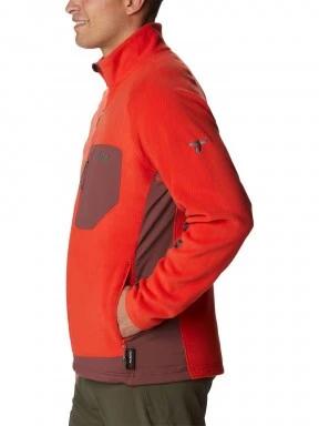 Columbia Titan Pass 2.0 II Fleece férfi polár pulóver narancssárga színben 3