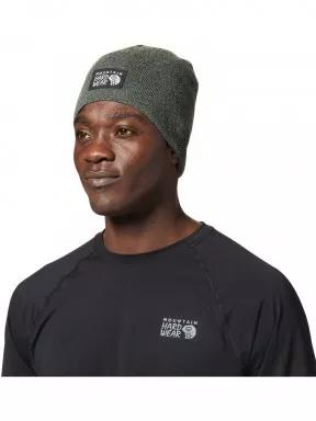 Mountain Hardwear MHW Logo Beanie sapka oliva színben 1