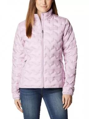 Columbia Delta Ridge Down Jacket női pehelykabát rózsaszín színben 1