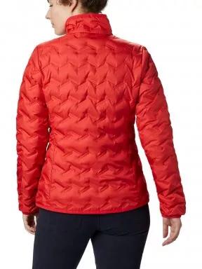 Columbia Delta Ridge Down Jacket női pehelykabát piros színben 3
