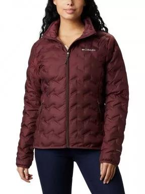 Columbia Delta Ridge Down Jacket női pehelykabát piros színben 1
