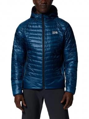 Mountain Hardwear Ghost Shadow Hoody férfi steppelt átmeneti kabát kék színben 1