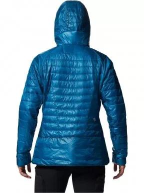 Mountain Hardwear Ghost Shadow Hoody női steppelt átmeneti kabát kék színben 3