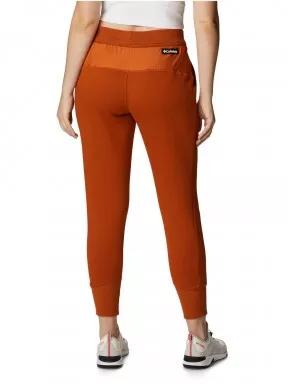 Columbia Columbia Lodge Knit Jogger női tréning nadrág narancssárga színben 3