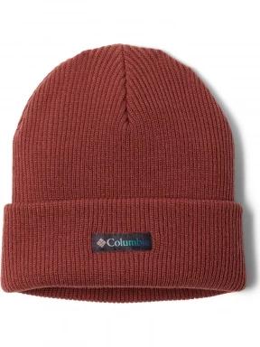 Columbia Whirlibird Cuffed Beanie női kötött sapka piros színben 1