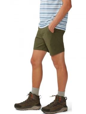 Mountain Hardwear Basin Trek Short férfi túra rövidnadrág zöld színben 3