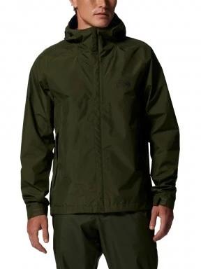 Mountain Hardwear Exposure/2 Gore-Tex Paclite Jacket férfi esőkabát zöld színben 1