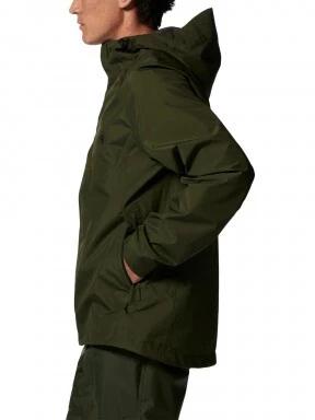 Mountain Hardwear Exposure/2 Gore-Tex Paclite Jacket férfi esőkabát zöld színben 3