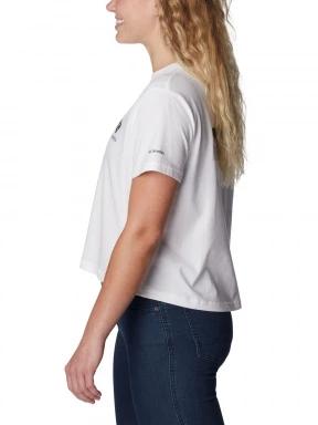 Columbia North Cascades Cropped Tee női crop top fehér színben 3