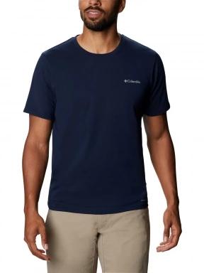 Columbia Men's Sun Trek Short Sleeve Tee férfi rövid ujjú sport póló kék színben 1