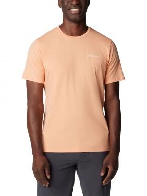 Columbia Men's Sun Trek Short Sleeve Tee férfi rövid ujjú sport póló rózsaszín színben 1