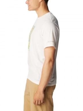 Columbia Men's Sun Trek Short Sleeve Graphic Tee férfi rövid ujjú sport póló fehér színben 3