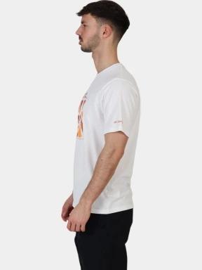 Columbia Men's Sun Trek Short Sleeve Graphic Tee férfi rövid ujjú sport póló fehér színben 3